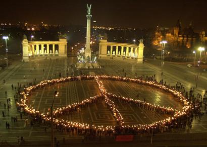 Message de Paix contre la guerre en Iraq